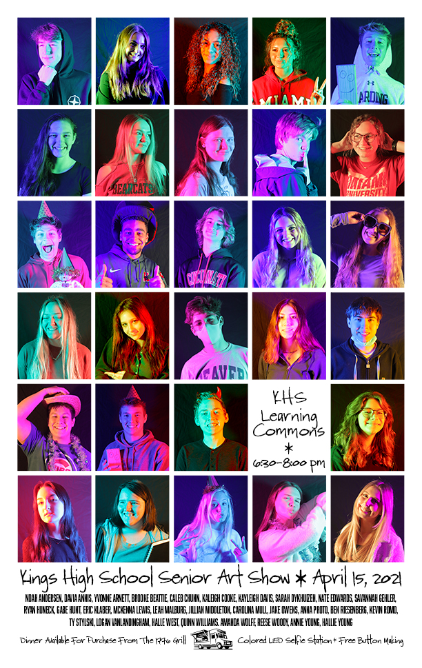 Senior Art Show Poster Senior Art Show Poster